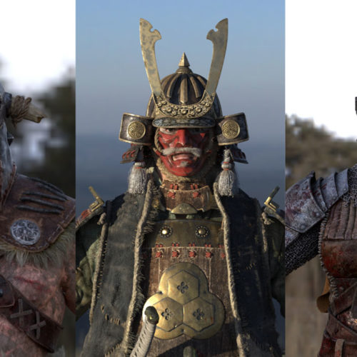 "For Honor" 3D-Characters