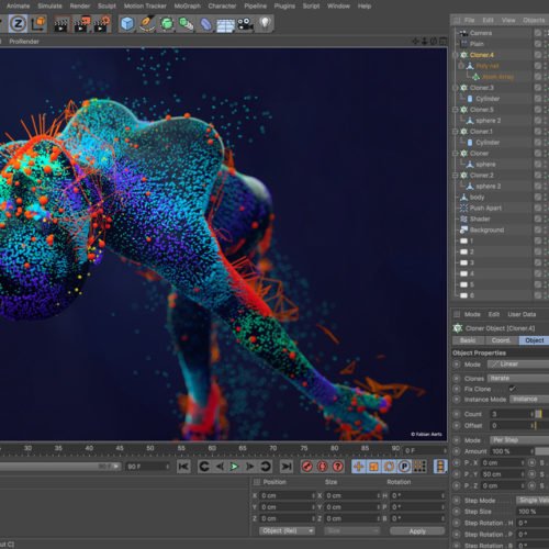 Cinema4D Studio R20 - Software Screenshot