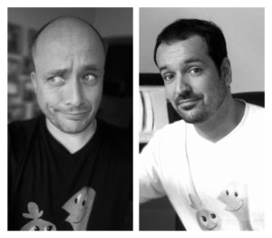 Left Daniel Martínez Lara, right Rafael Cano Méndez