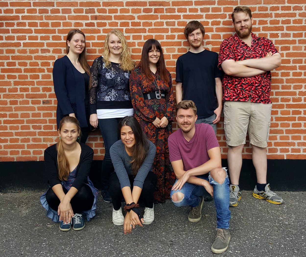 "Less than Human" team: Julie Rebecca Billeskov Astrup (Animator and Assistant Production Manager), Matilde Soeltoft (Animation Lead and Animator), Anna Eckhoff Ohrt Nissen (CG Generalist, Production Manager, Rigger), Lasse Steinbeck (Technical Director, Pipeline TD, Rigger), Morten Vestbjerg Boegelund Lassen (CG Generalist, Modeler, Concept Sculptor), Ida Marie Soendergaard (Animator, Storyboard Artist), Ditte Marie Ludvigsen (Art Director, Texturing and Lighting Artist), Steffen Bang Lindholm (Director, Editor, Animator)