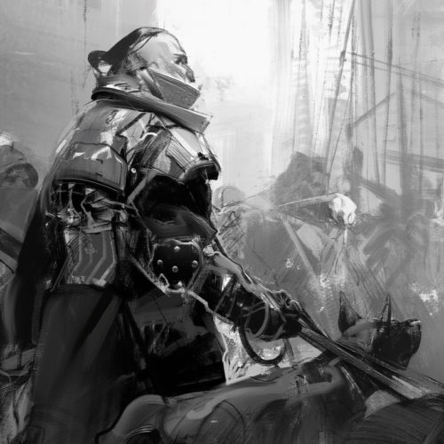Sketch by Jama Jurabaev